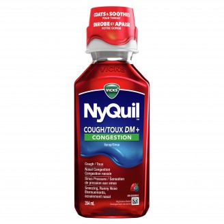 Nyquil Cough DM + Congestion Maximum Strength Nighttime Relief Liquid